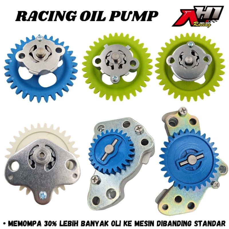 POMPA OLI RACING OIL PUMP HI FLOW KARISMA SUPRA X 125 KIRANA BLADE 125 Fi JUPITER Z Z1 Z ROBOT VEGA 