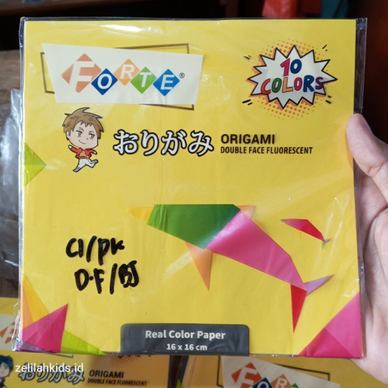 

Grosir kertas origami 1 pak ukuran 16 x 16 cm