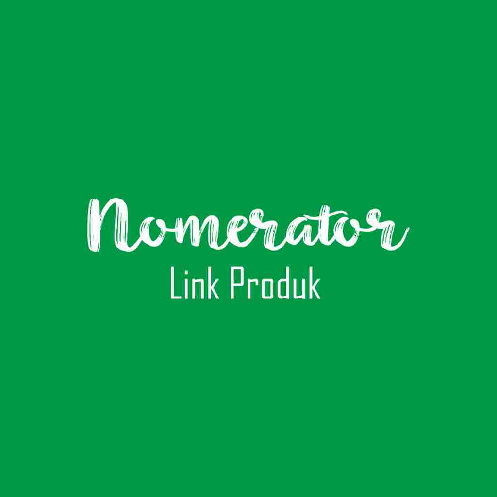 

NOMERATOR Otomatis untuk Nota, Faktur, Tiket, dan Dokumen