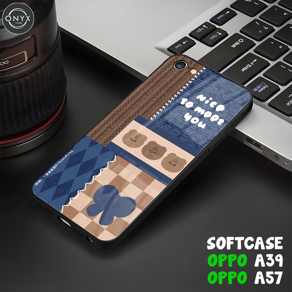 [AA12] Softcase OPPO A39 A57 A71 A83 F3 PLUS | Case Oppo Murah Lucu Aestetic | Casing Glossy Kilau O