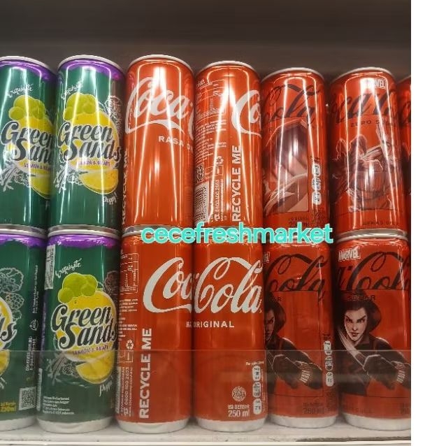 

Jual minuman soda kaleng fanta sprite coca cola satuan dan pack isi 24