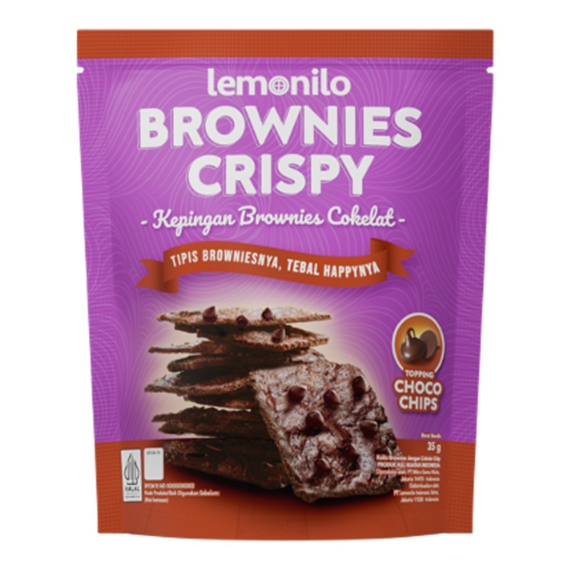 

LEMONILO BROWNIES CRISPY 35GR