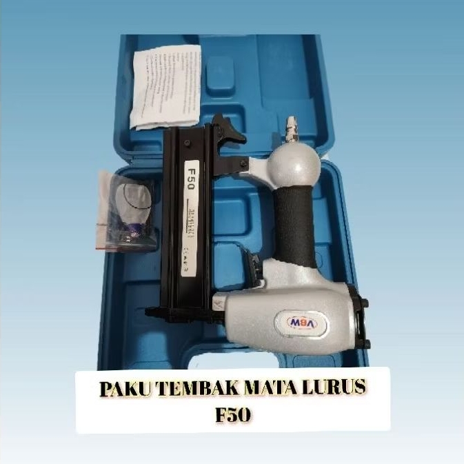 

PROMO PAKU TEMBAK STAPLES F50 VBW HEAVY DUTY KAYU TRIPLEK AIR NAILER GUN F50 LURUS PAKU TEMBAK LURUS BISA COD
