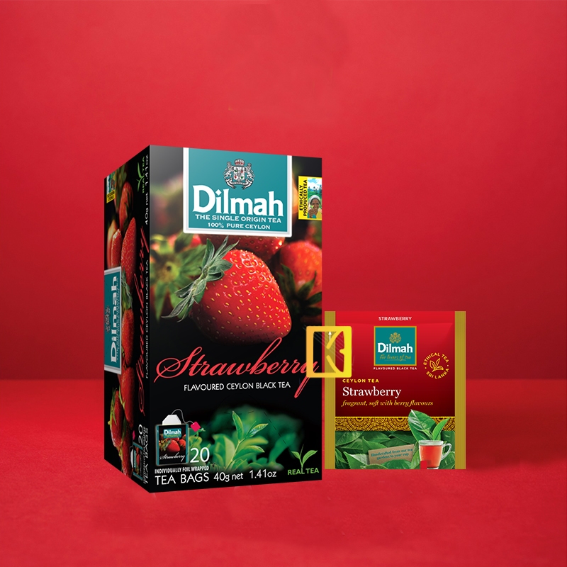 

Dilmah Strawberry Tea - Teh Celup