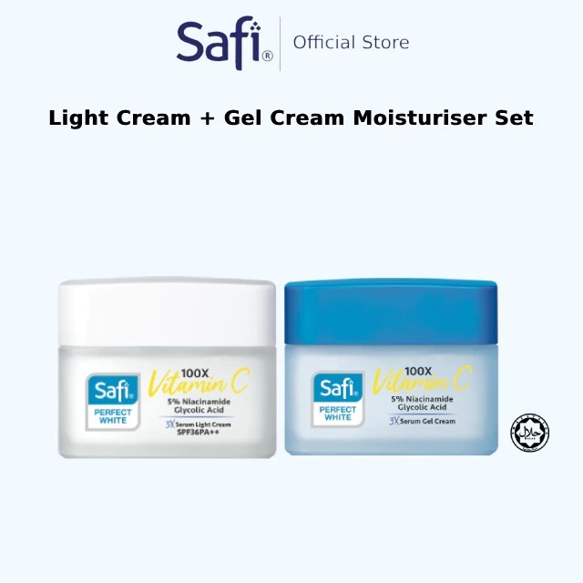 PROMO - SAFI Series Malaysia Perfect White Day + Night Cream / Moisturizer / Moisturising / Brighten