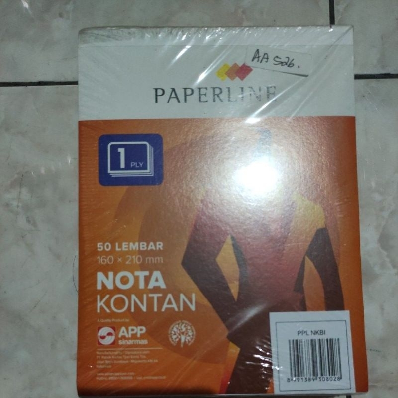 

nota kontan paperline 1ply