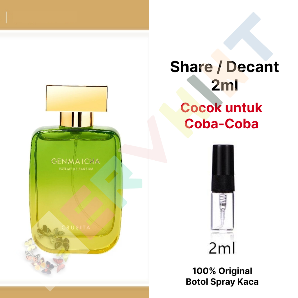 [Decant Parfum] Crusita - Genmaicha XDP (Extrait de Parfum) | Green Tea | Unisex