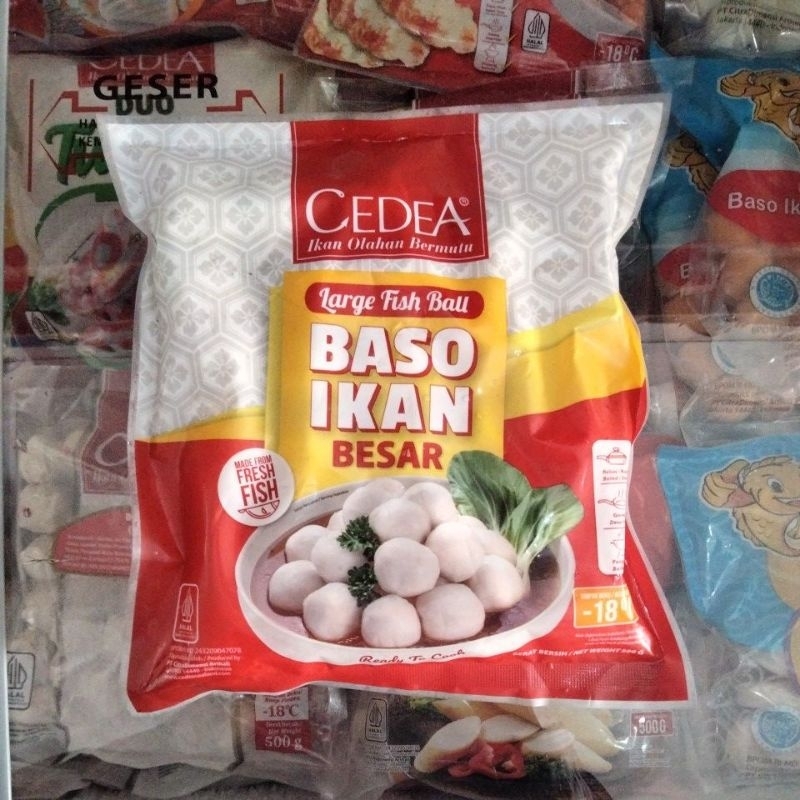 

Cedea Bakso Ikan 500gr (JATENG ONLY)