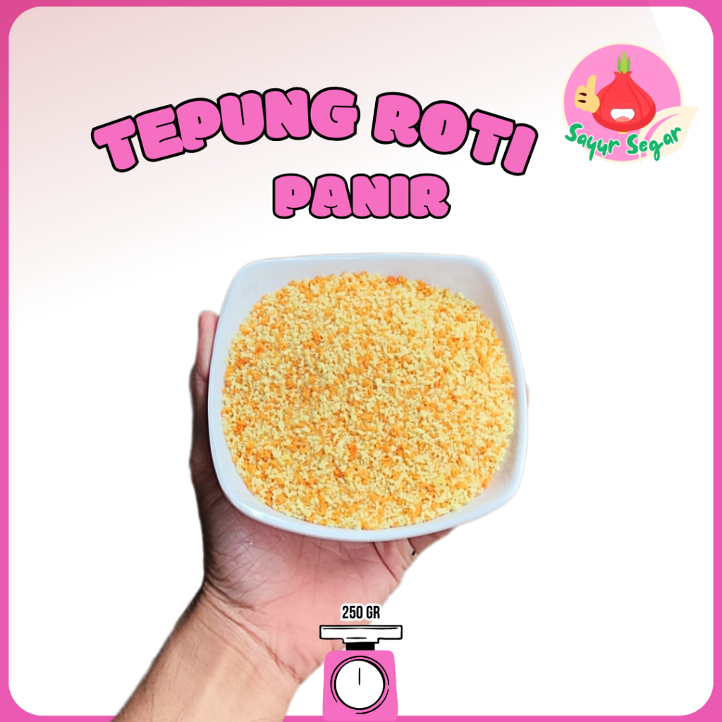 

Sayur Segar - Tepung Roti Panir 250gr / Breadcrumbs