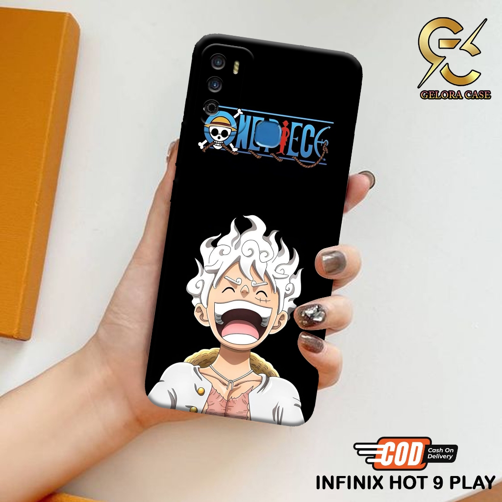 Softcase Infinix Hot 9 Play - Geloracase - Casing Infinix Hot 9 Play - Motif case Anime - Infinix - 
