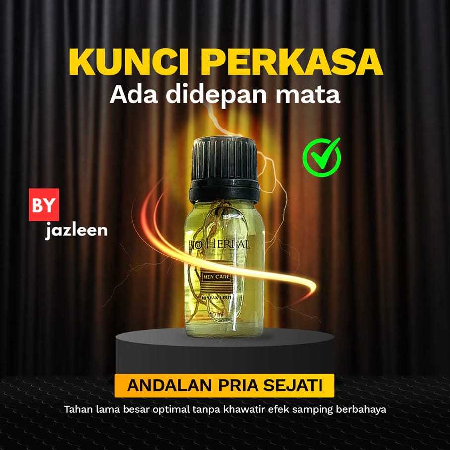BIO HERBAL MINYAK URUT MEN CARE ORIGINAL KESEHATAN PRIA