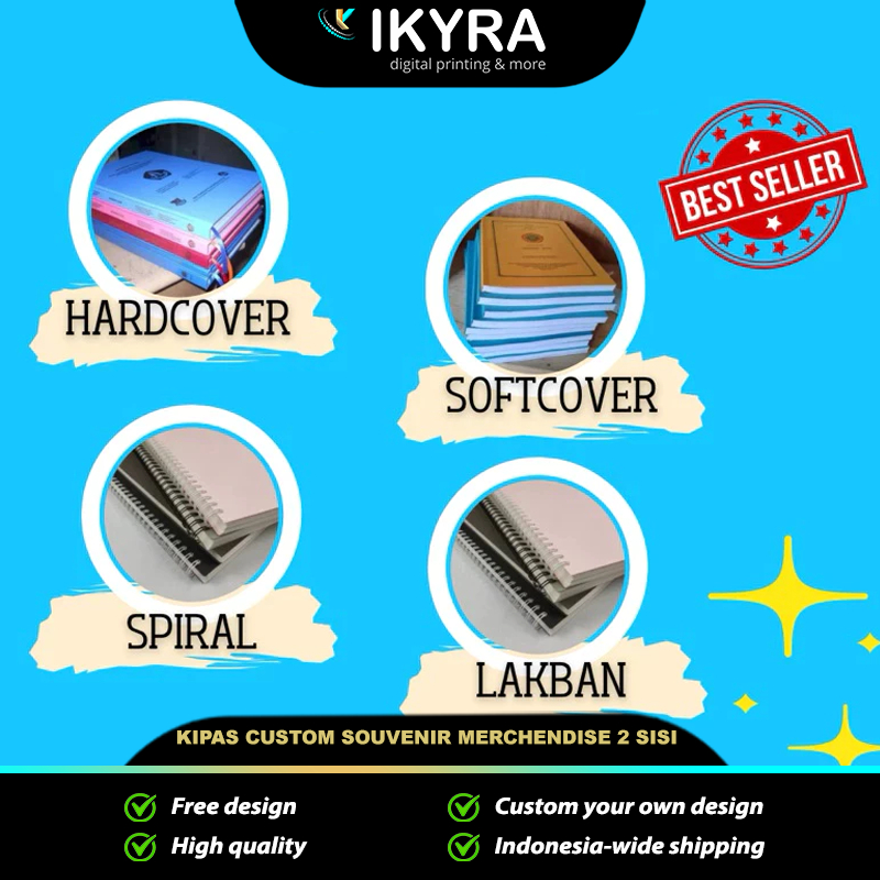 

Jilid Hardcover / Jilid Softcover / Jilid Lakban / Jilid Spiral