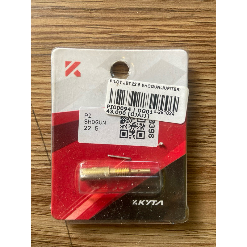 Pilot Jet 22,5  Shogun Jupiter Satria Fu - Spuyer Angin Pilot Jet KTC Ori