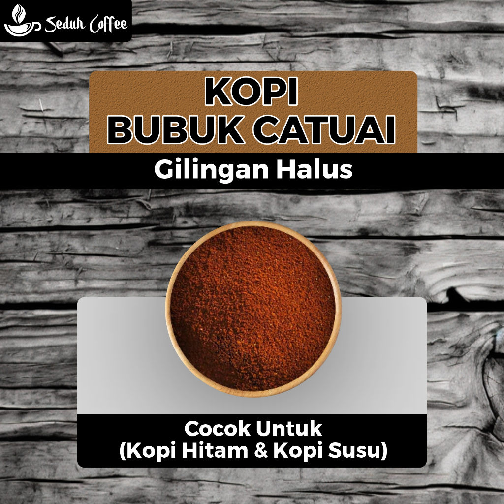 

SEDUH- Bubuk Kopi Bubuk Catuai Premium 200gr