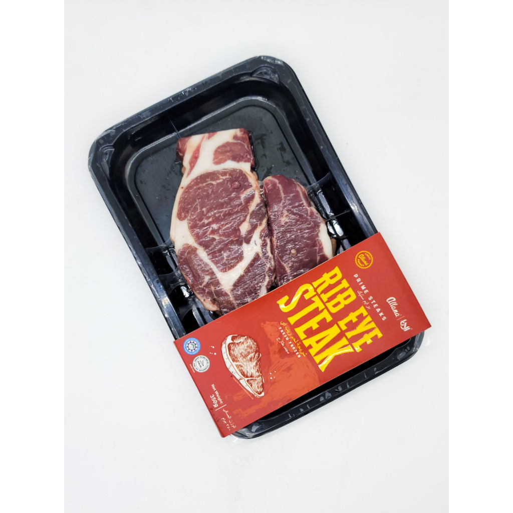 

Beef Rib Eye Steak Kemasan 350 gram