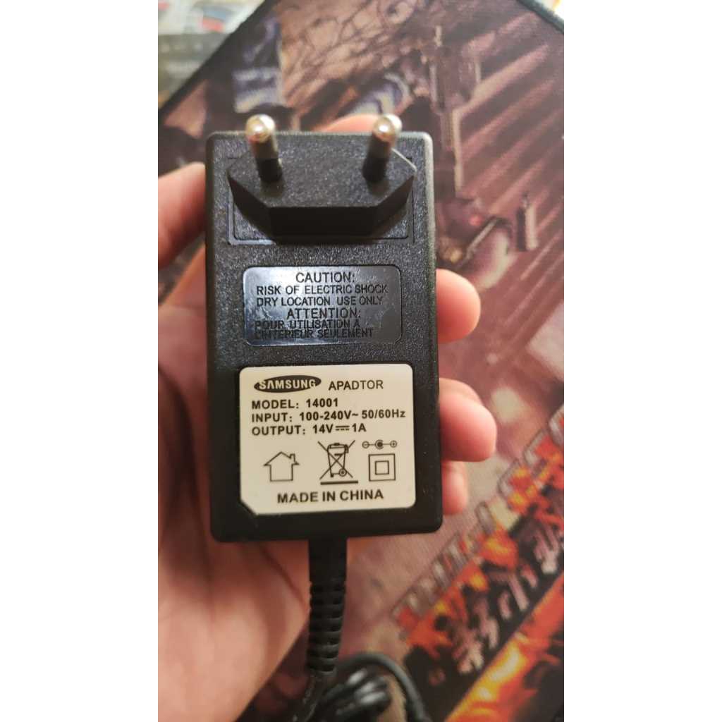 Adaptor Monitor PC Samsung LCD / LED 14V 1A