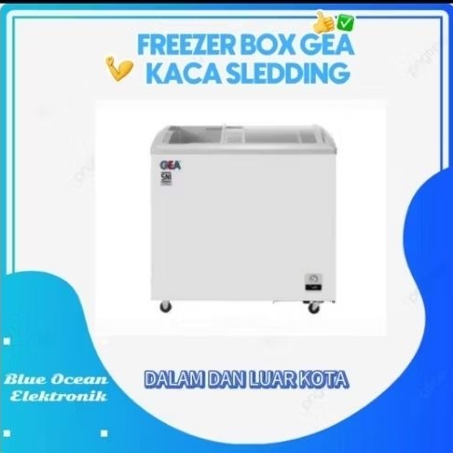 Freezer Box GEA Kaca Sledding