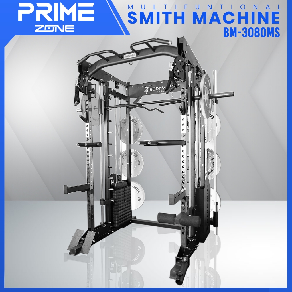 BODYMASTER Smith Machine BM-3080MS - Power Rack Functional Bench Press