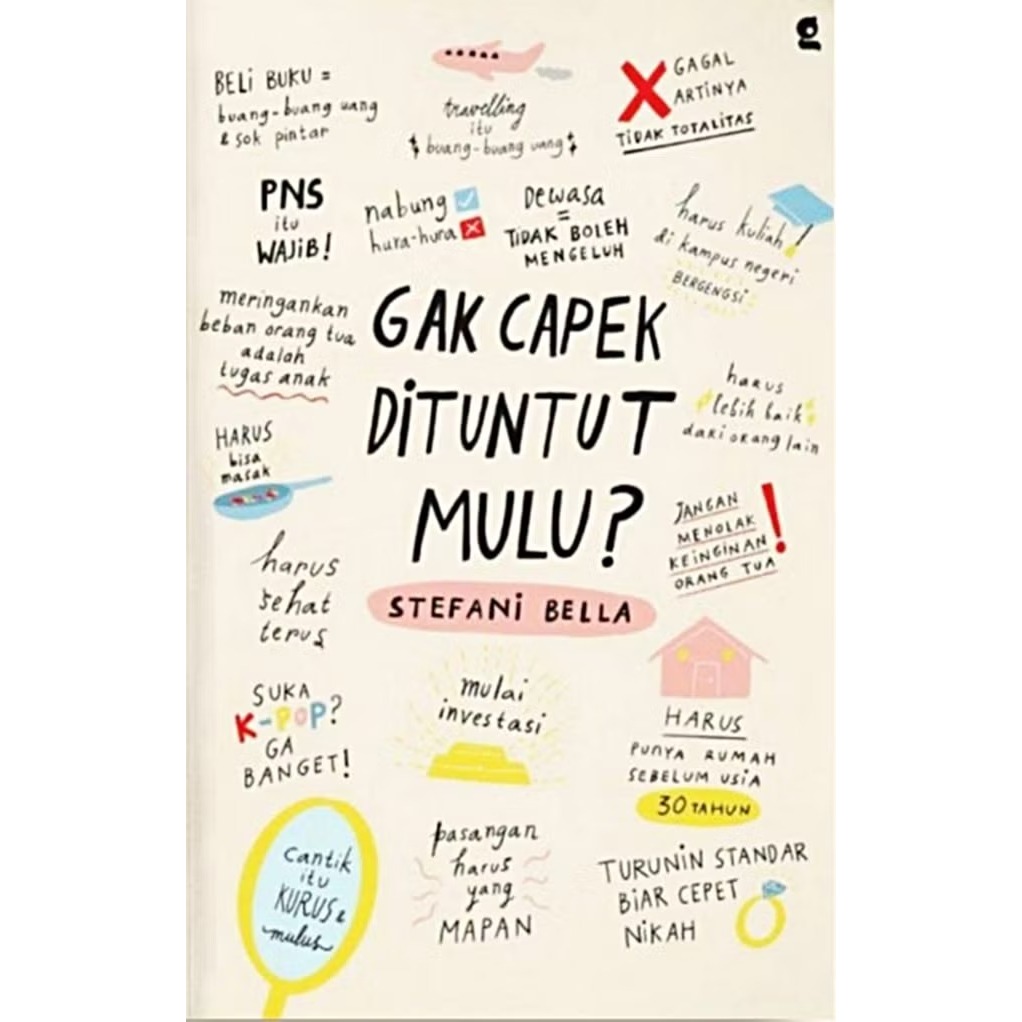 BUKU NOVEL GAK CAPEK DITUNTUT MULU