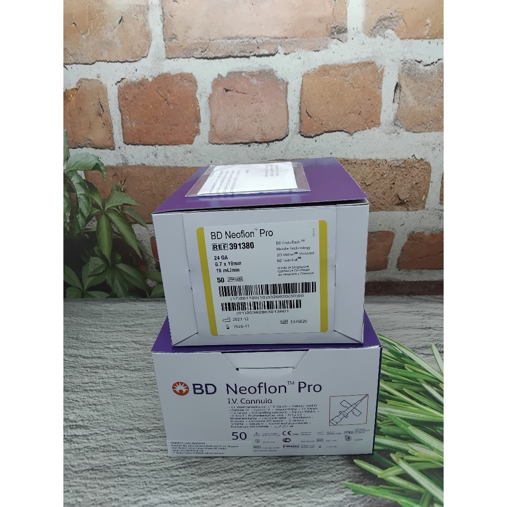 BD NEOFLON PRO I.V. CANNULA 24 GA