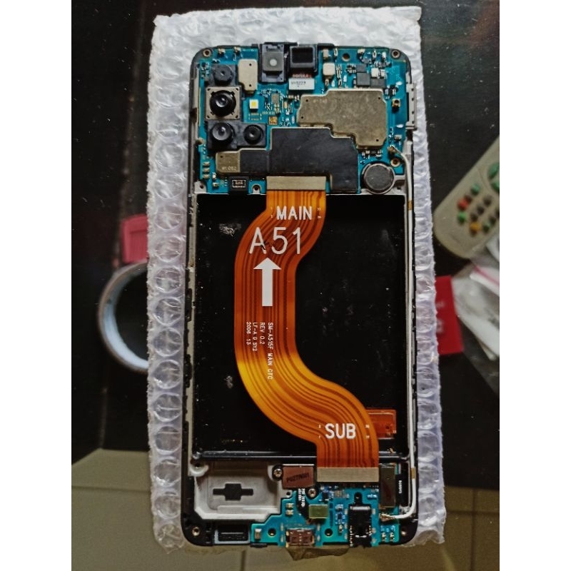 pcb/mesin samsung a51 ram 8
