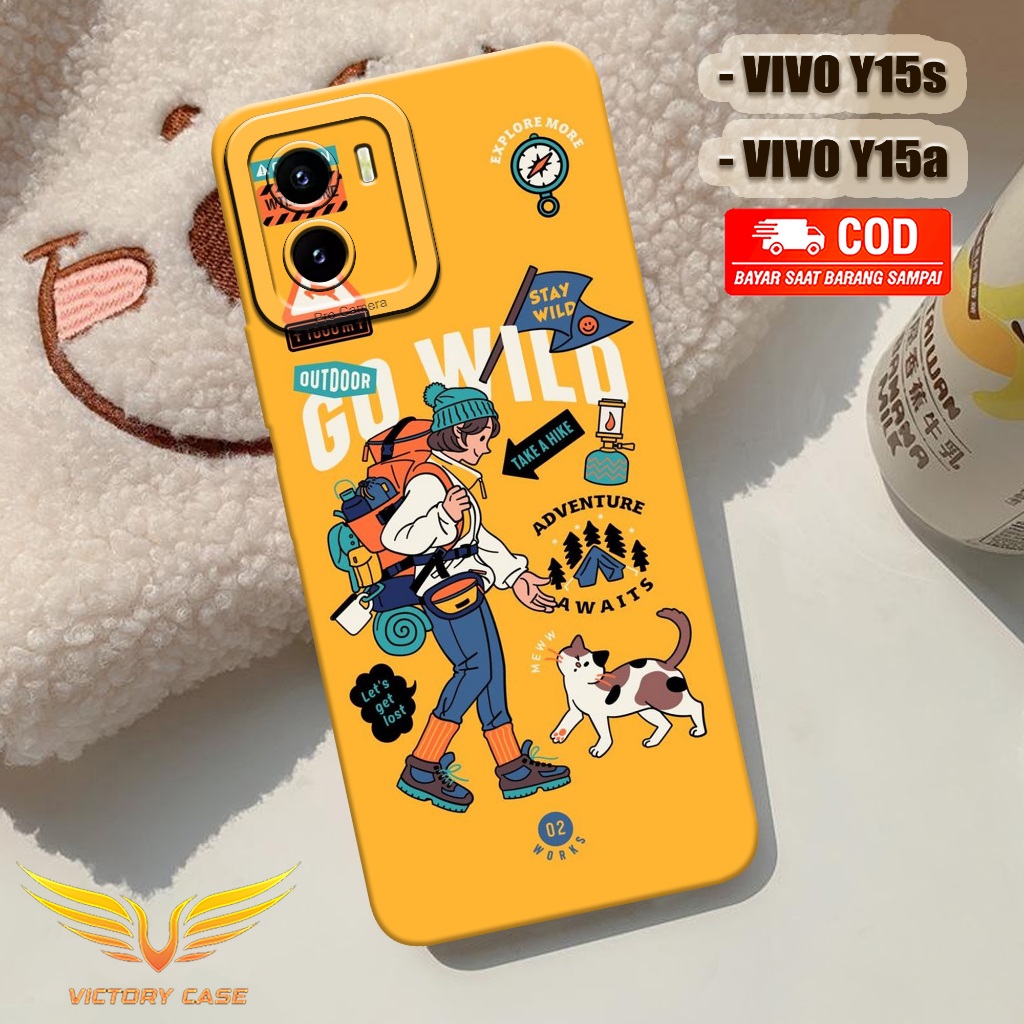 New Aesthetic Case - Softcase Vivo Y15s / Y15a Terbaru - Case Hp Vivo Y15s / Y15a - Casing Vivo Y15s