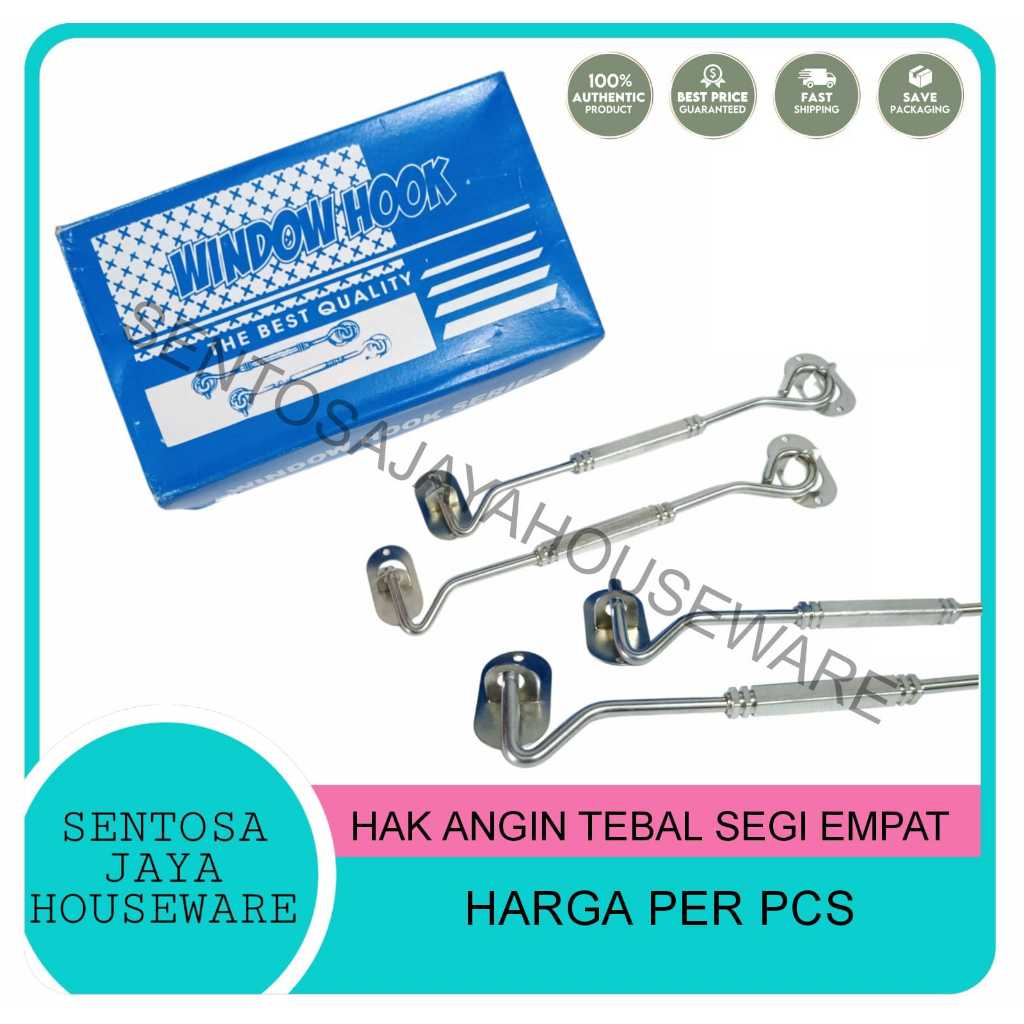 HAK ANGIN JENDELA STAINLESS CANTOLAN JENDELA STAINLESS 8INCH KOTAK
