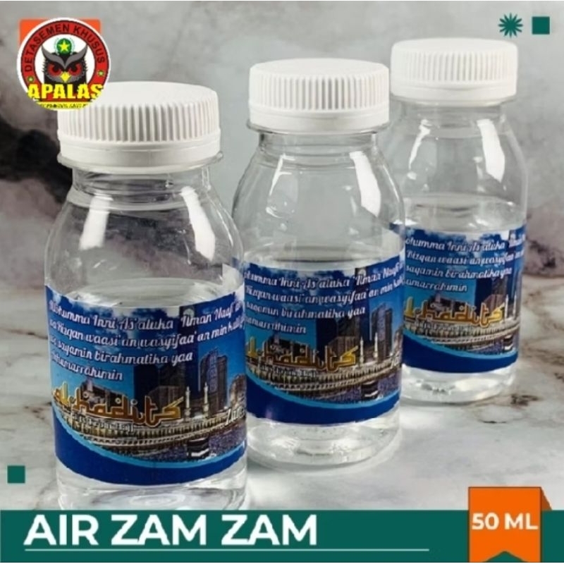 

Air zam-zam original air zam-zam 100% asli isi 50 ml