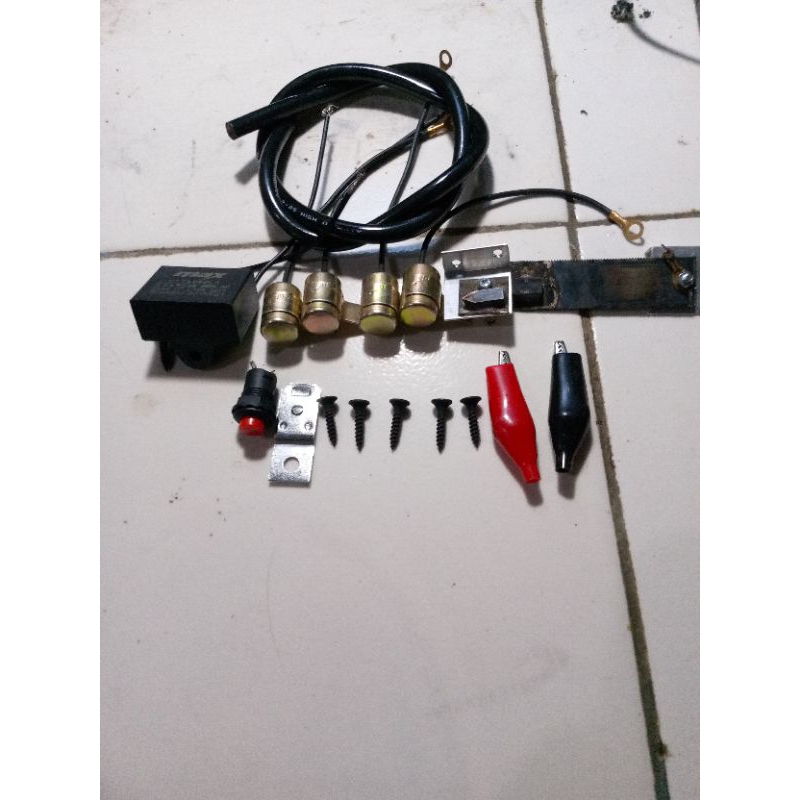 kelengkapan buat kreatif merubah arus DC ke ac