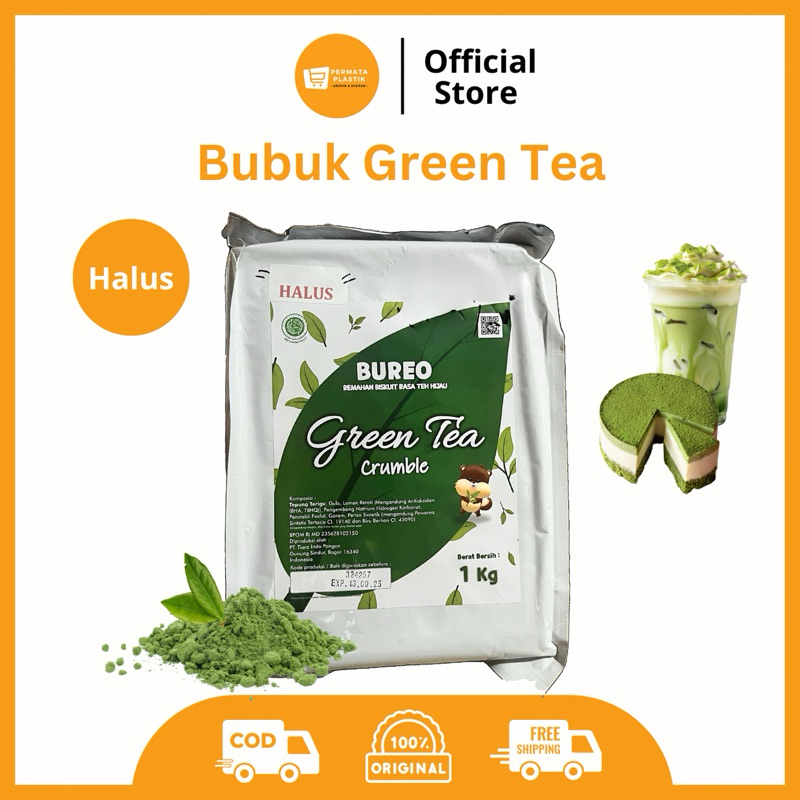 

Bureo Bubuk Green Tea Crumble Halus (REPACK)