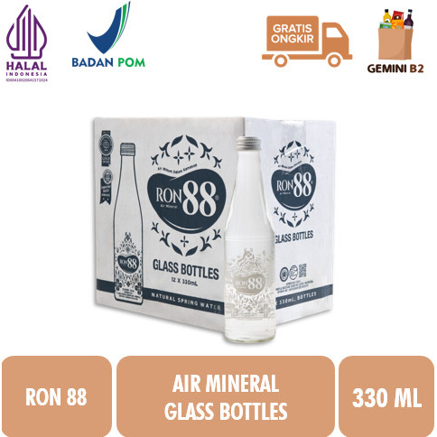 

Air Minum Ron 88 / Ron 88 Mineral Water 330 ml