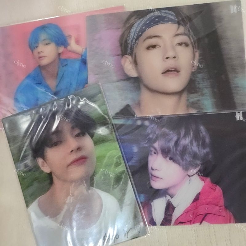 BTS V Taehyung Lenticular Postcard & Photocard Persona Her YNWA Wings Be