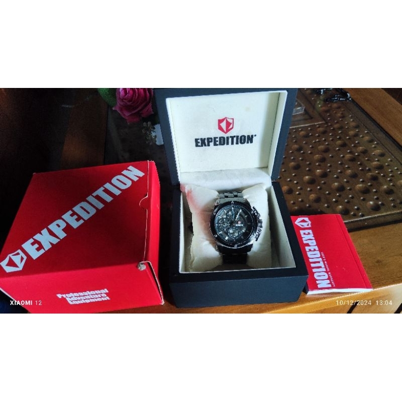 Jam Tangan Expedition E6748M Full Black ORIGINAL