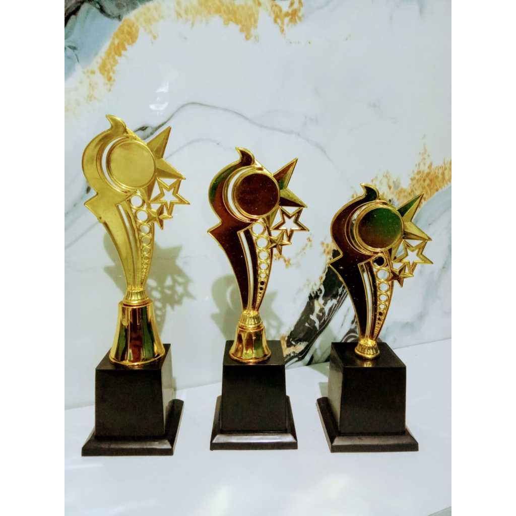 PIALA 1SET JUARA 1,2,3 PIALA PLASTIK