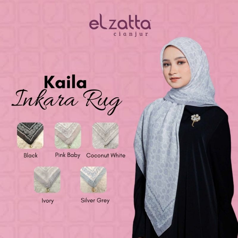 ELZATTA HIJAB SEGI EMPAT KAILA ANKARA RUG KERUDUNG ELZATTA JILBAB ELZATTA JILBAB ELZATTA SEGI EMPAT 