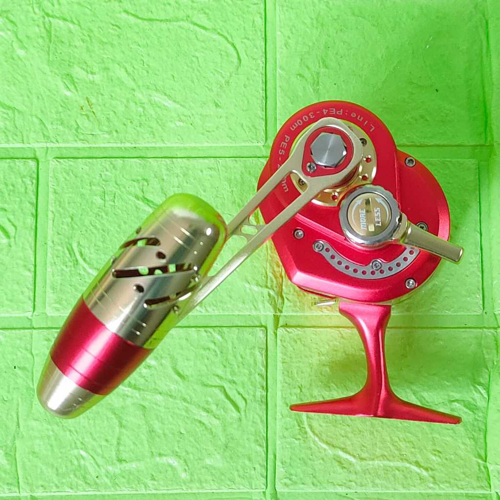 Reel Underhead Natural tangan kanan JM2000 Kwalitas bagus cek spesifikasi real di foto Hanya 1 Garan