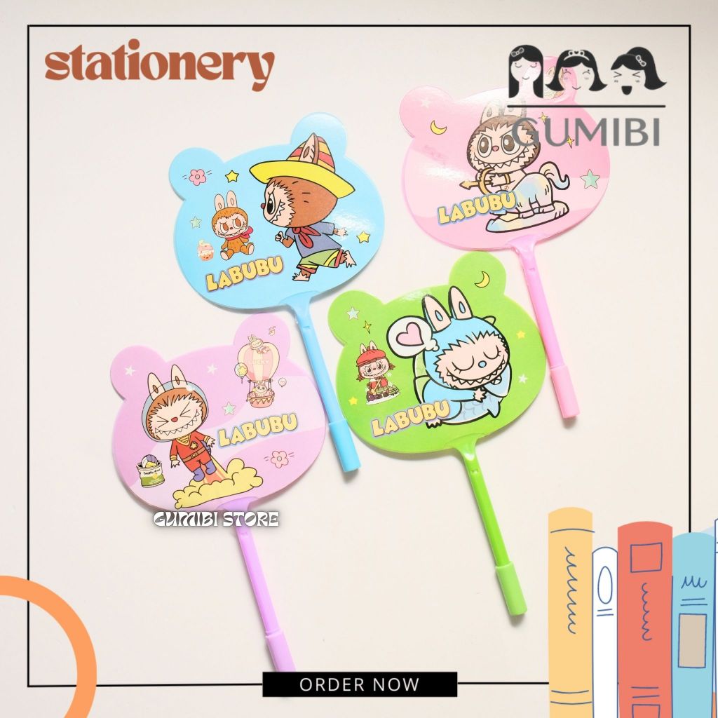 

PULPEN KIPAS LABUBU PEN KIPAS LABUBU PULPEN KIPAS TANGAN KARAKTER LABUBU LUCU TERMURAH GUMIBI STORE