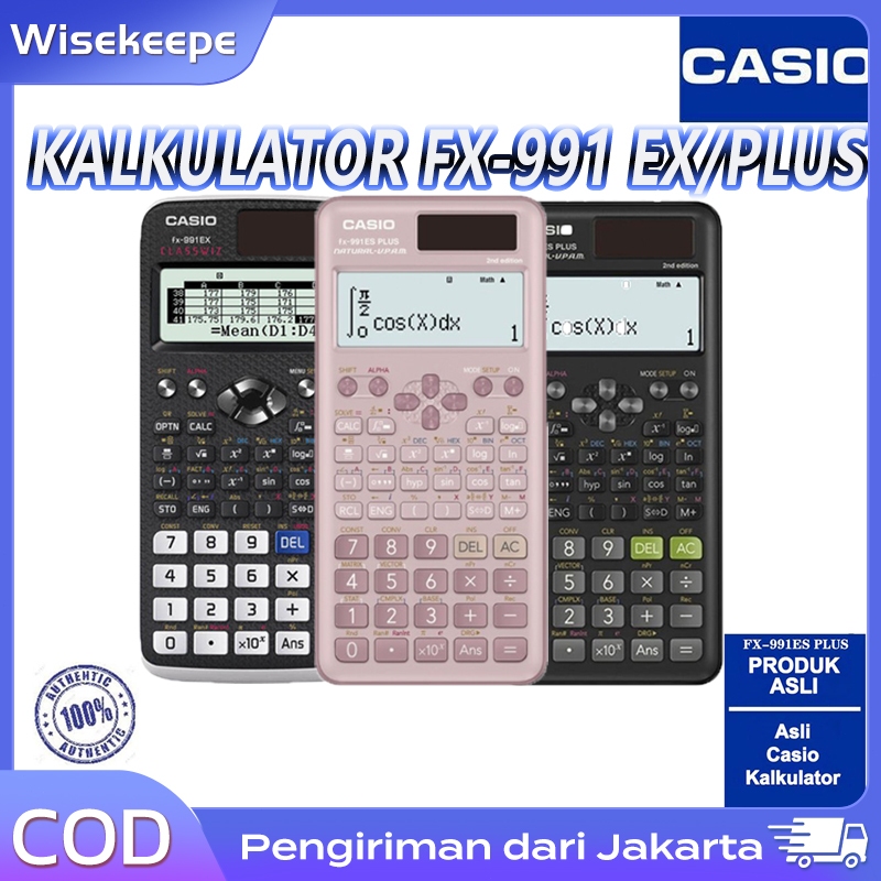 

Kalkulator Scientific Casio ilmiah FX-991ES-Plus Calculator Scientific Casio Kalkulator Casio Scientific 417 Fungsi