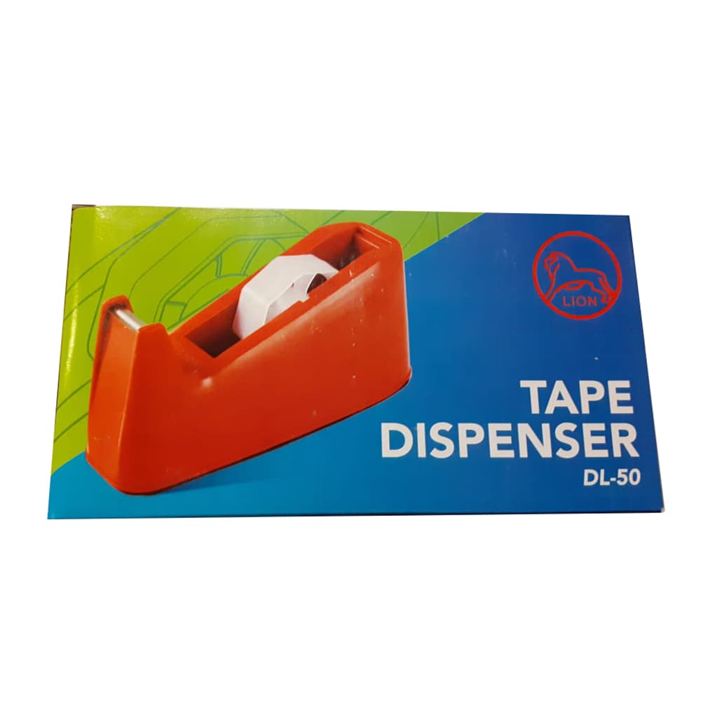 

Tape Dispenser Isolasi Lion DL 50 / Tempat Solasi Besar / pemotong Isolasi