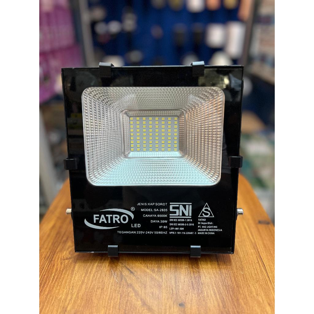 KAP SOROT LED SA2835 / 30W & 50W - SINAR WHITE & WARMWHITE / FTR