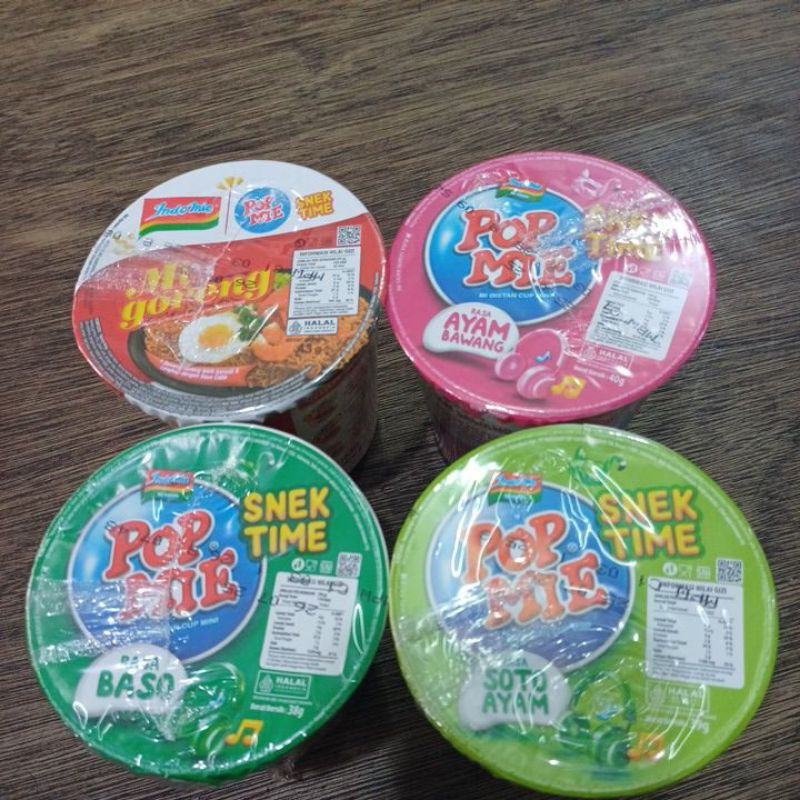 

Pop Mie Mi Instan Cup Mini Snek Time 38 Gr