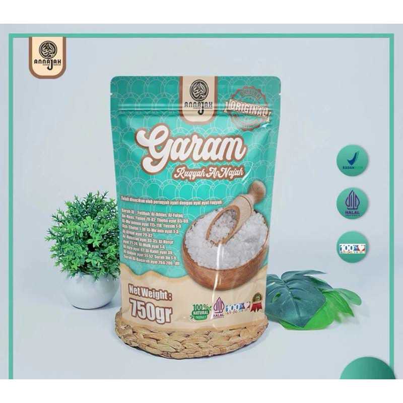 

garam ruqyah annajah/garam menetralisir dari non medis /gram salt/garam membersihkan aura aura negatif