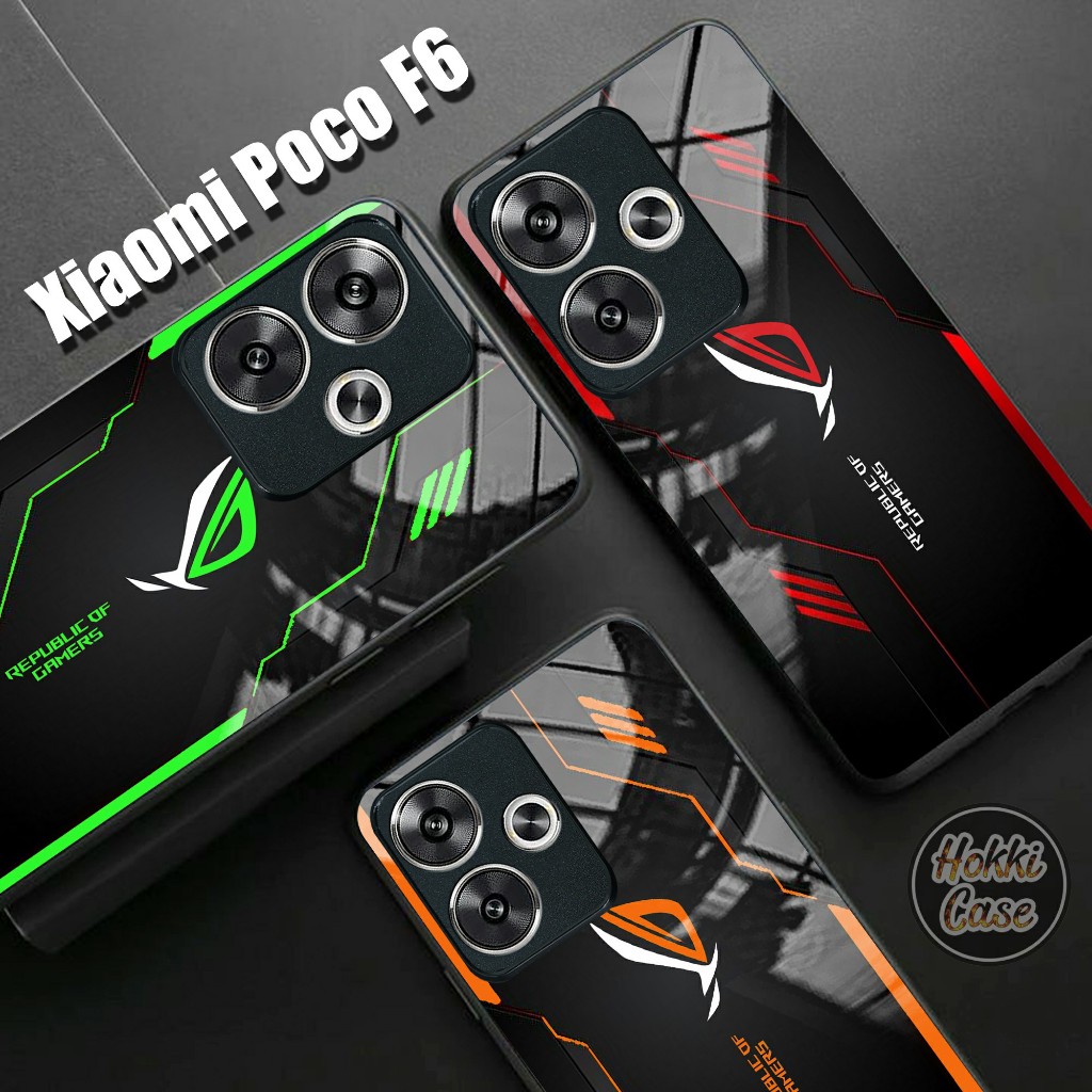 Case Poco F6 - Softcase Glass Poco F6 Premium - Casing Poco F6 - Silikon Poco F6 - Softcase F6 [1H]