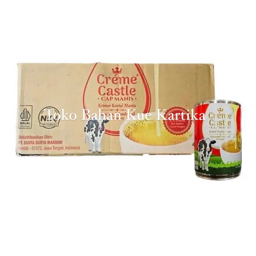 

Creme Castle Susu Kental Manis 500gr (isi 48) - DUS