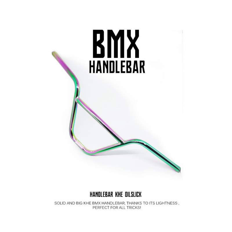 Stang Handlebar  BMX KHE BIKES 730mm Oil Slick