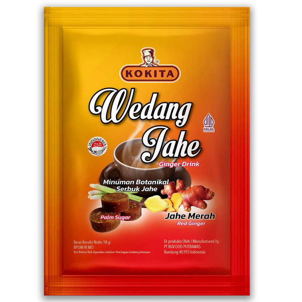 

KOKITA Wedang Jahe (Ginger Drink) 18grx10 Sachet