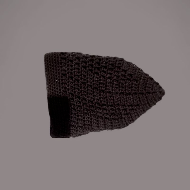 peci rajut Yaman/ Aripin Ilham rajut sulam