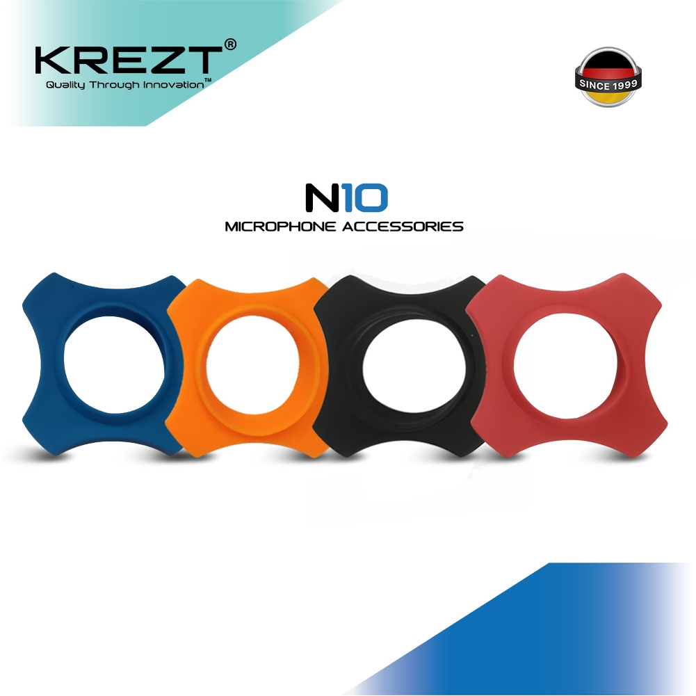 KREZT N10 Ring Mic-Gelang Karet Anti Slip untuk Mikrofon