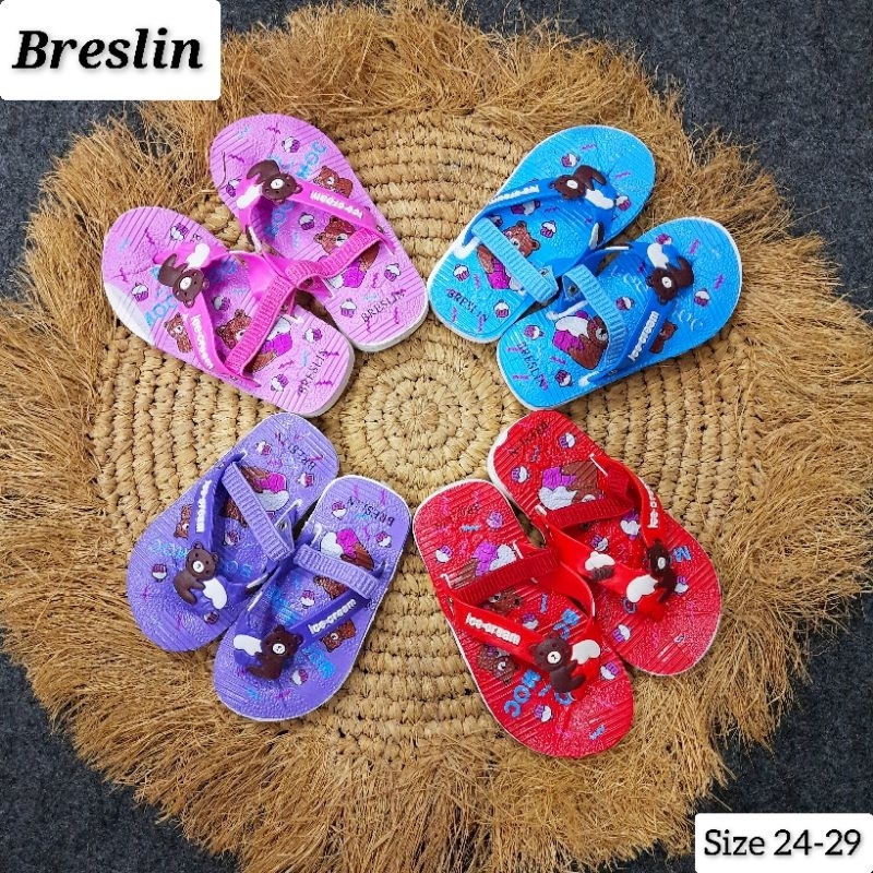 Sandal anak cit cit (belajar jalan) Breslin