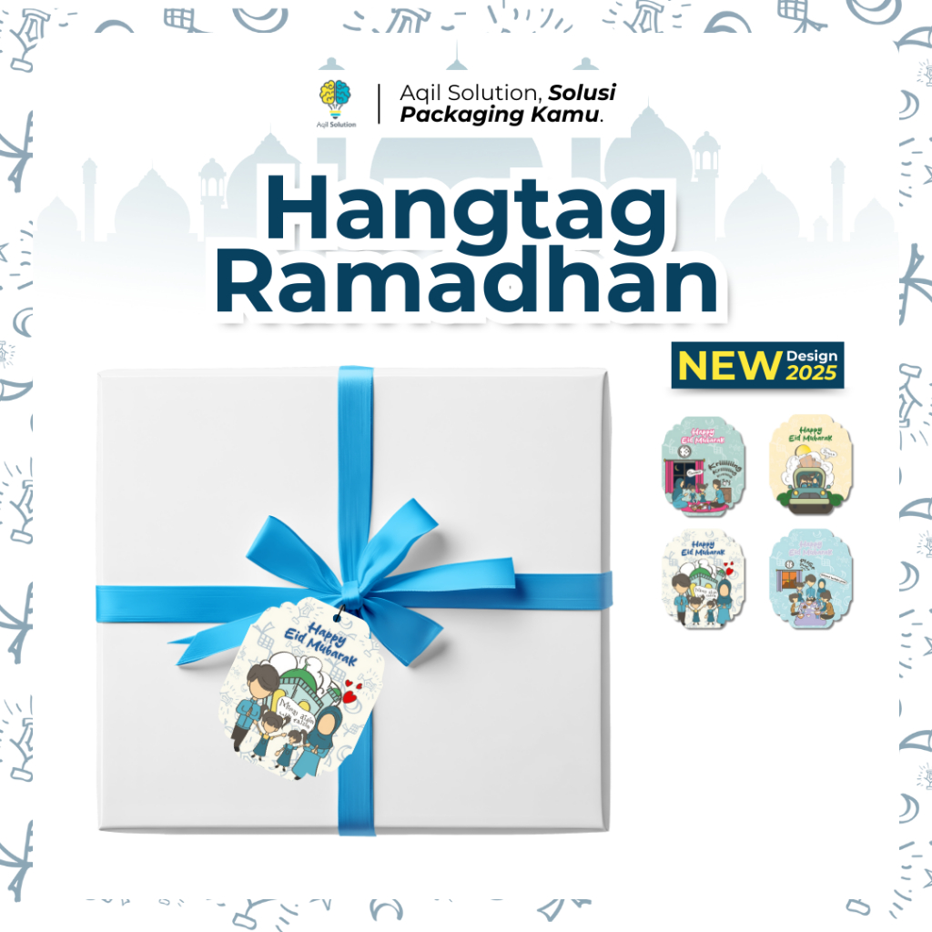 

(20pcs FREE Tali) HTG 2025 - Hangtag Lebaran Exclusive, Hangtag Ramadhan Eid Series